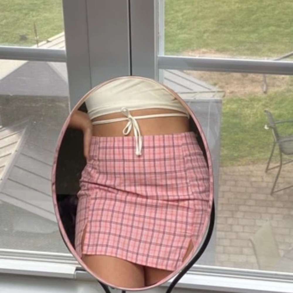 Plaid skirt